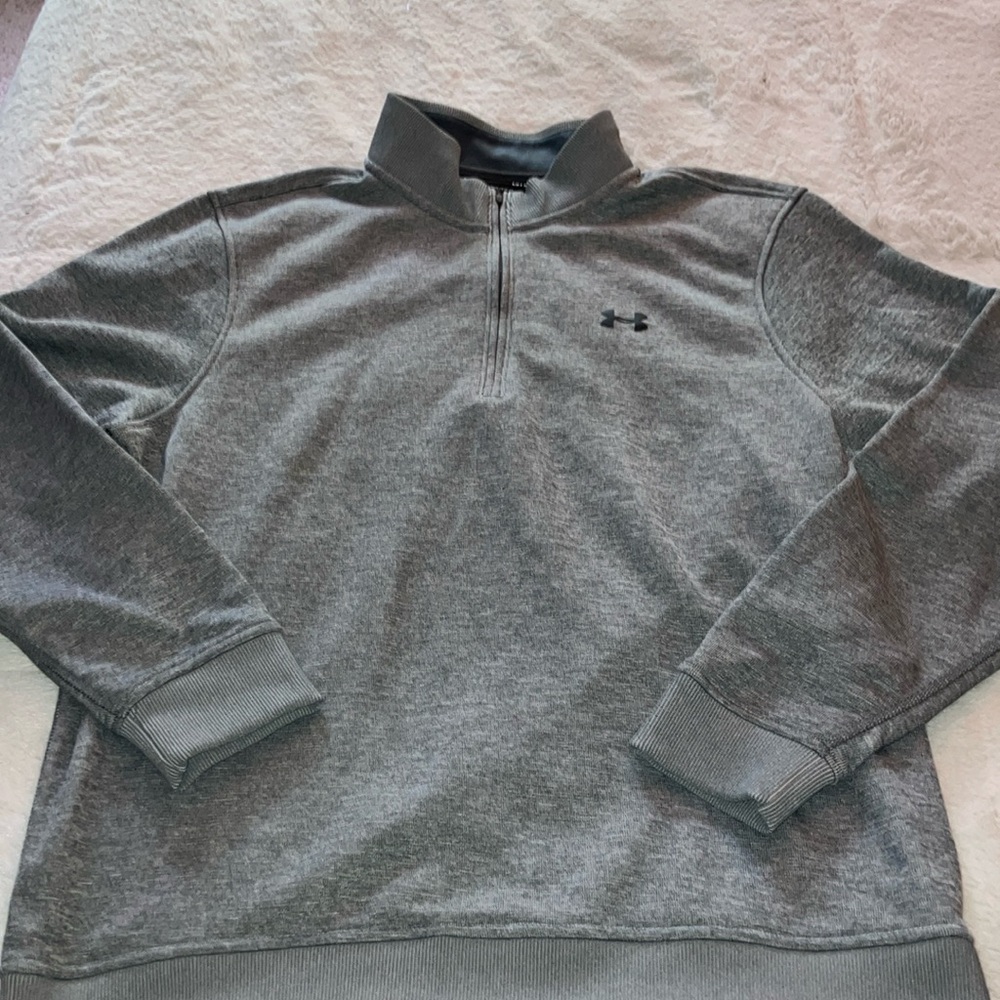 Under Armour Gray Quarter-Zip Pullover